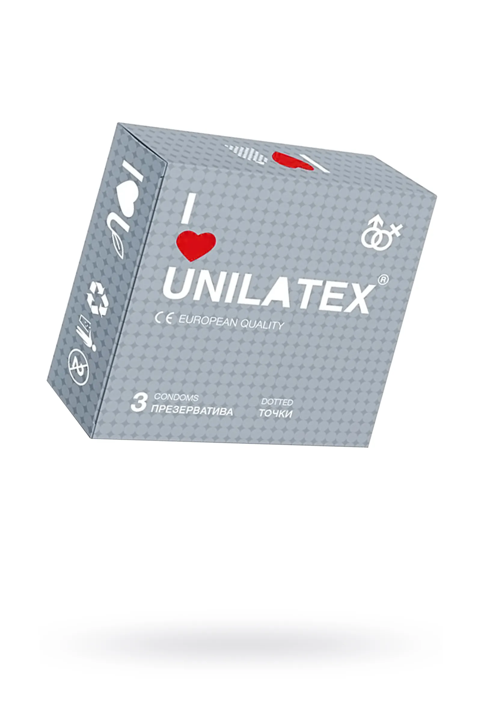 Презервативы Unilatex №3 Dotted