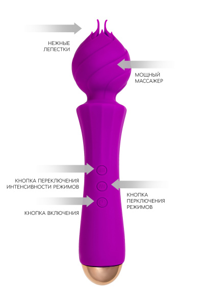 Вибратор TOYFA Flovetta  HYACINTH