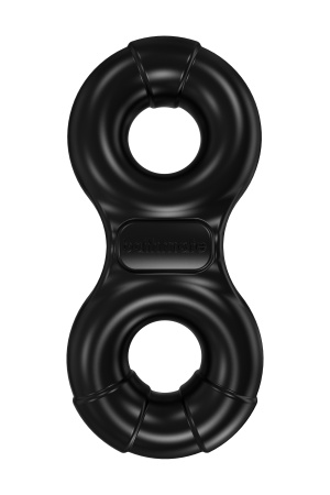 Виброкольцо на пенис BATHMATE EIGHT, ELASTOMEX, черное, Ø4-2,4 СМ